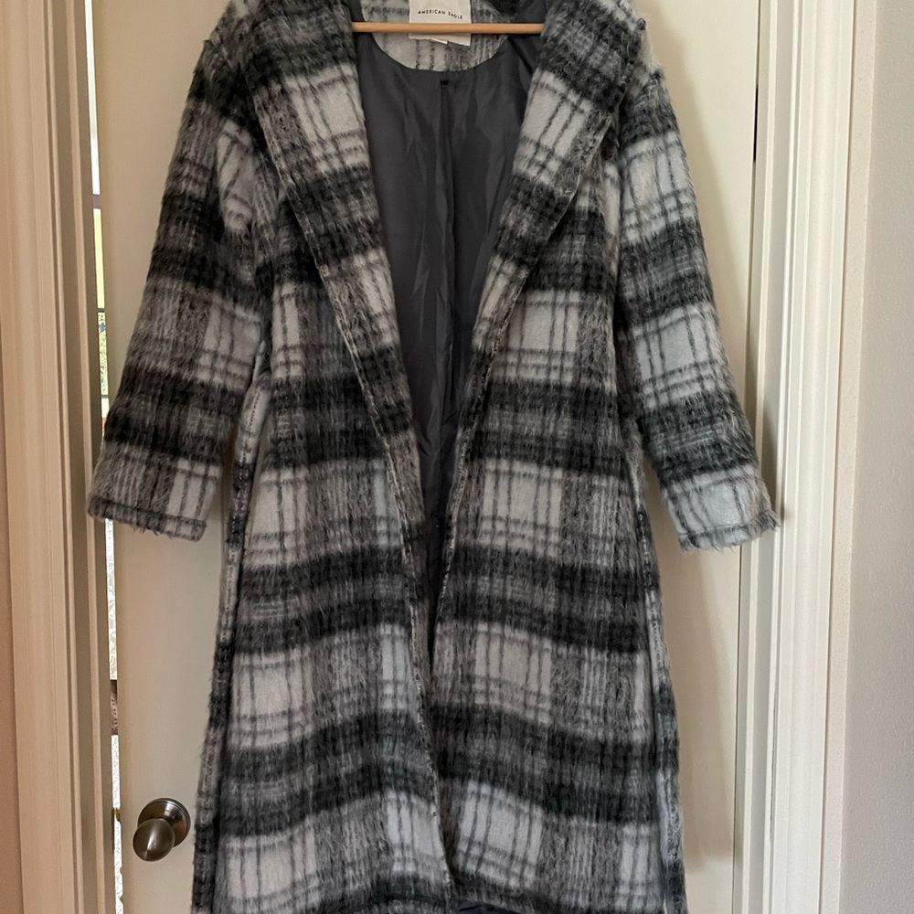 American eagle women’s wrap coat size XS